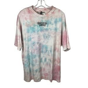 H & M Grateful Dead Dancing Bear Tie-Dye Short Sleeve T-Shirt X Small Oversized